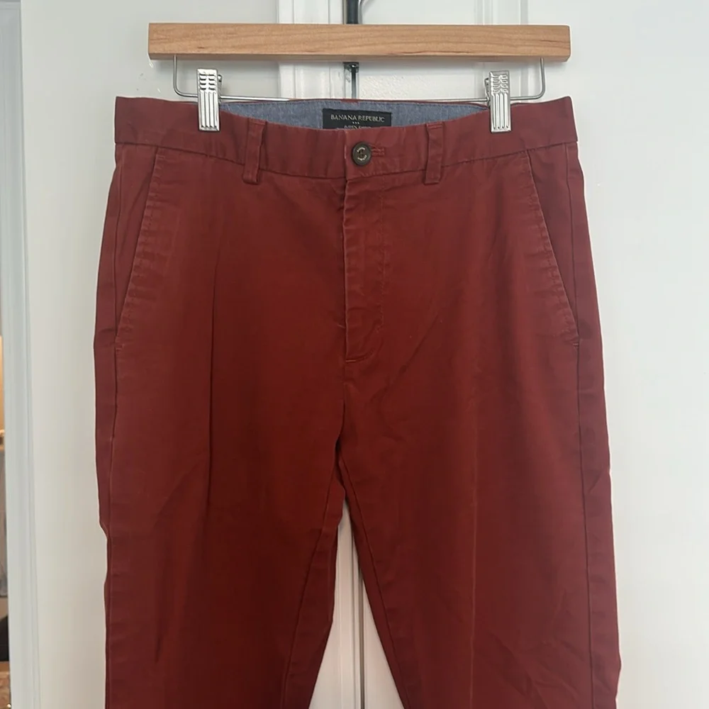 Banana Republic Men's Aiden Chino Pants Size 31x30